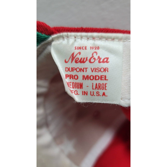 Vtg New Era Pro Model Snapback Hat - Picture 6 of 8